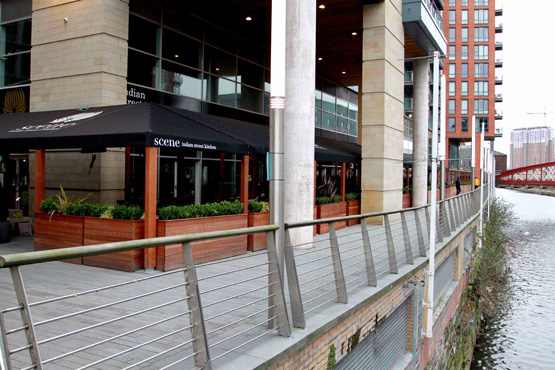 Scene Indian Street Kitchen Launch Riverside Terrace