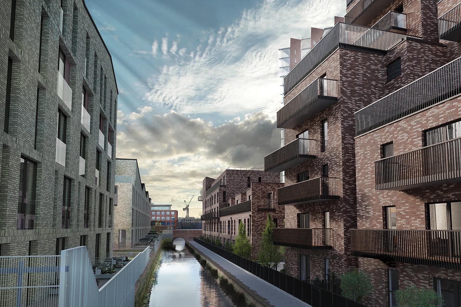 New Ancoats' Development Islington Wharf Locks