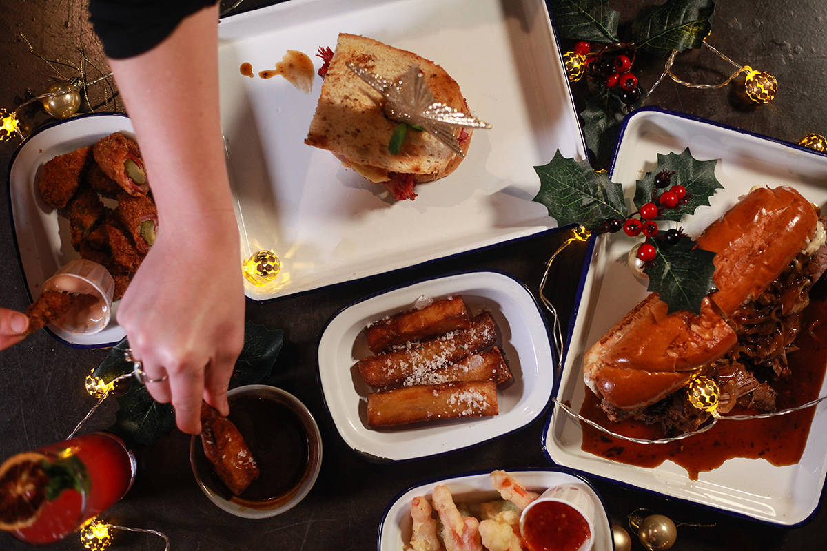 Eat New York creates festive twists on their famous bagels and sandwiches