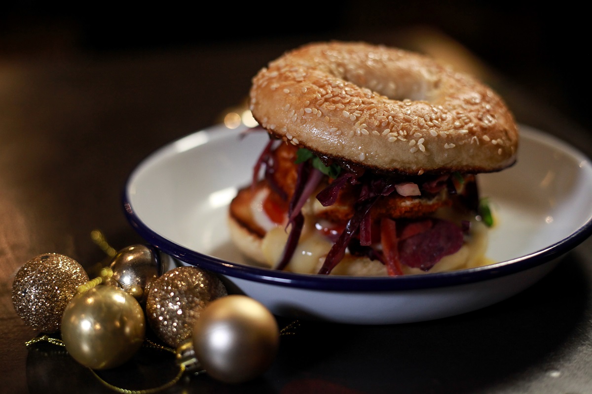 Eat New York creates festive twists on their famous bagels and sandwiches