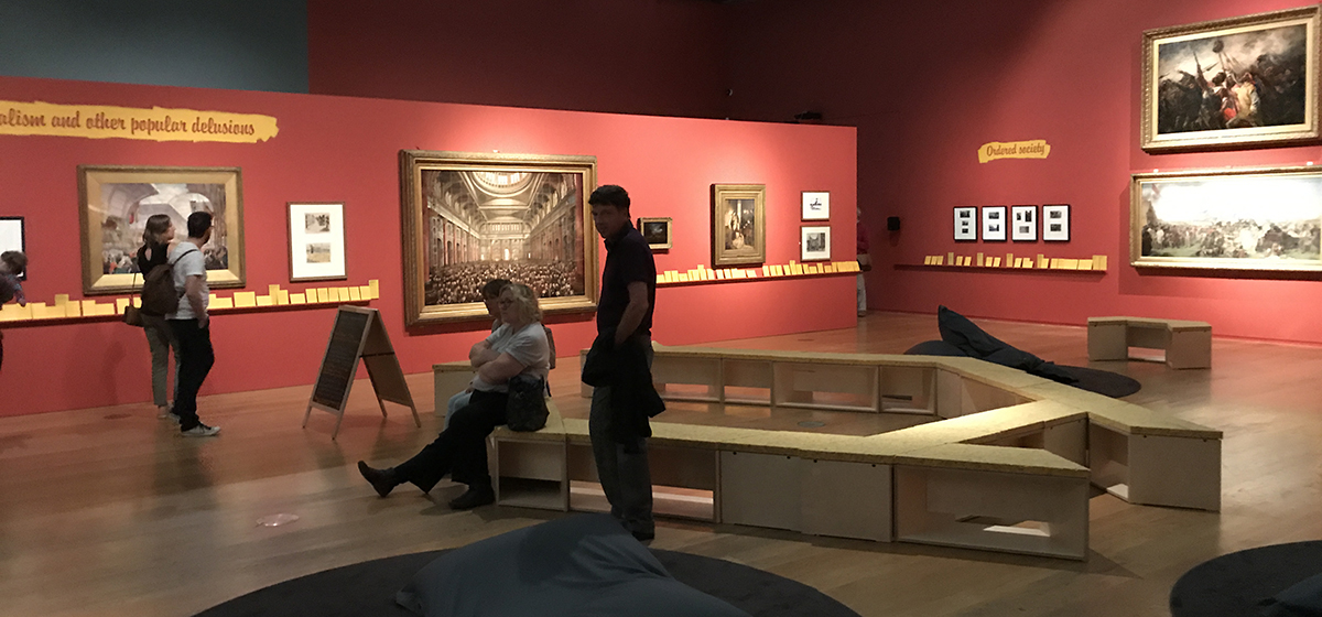 Manchester Art Gallery. Getting together.