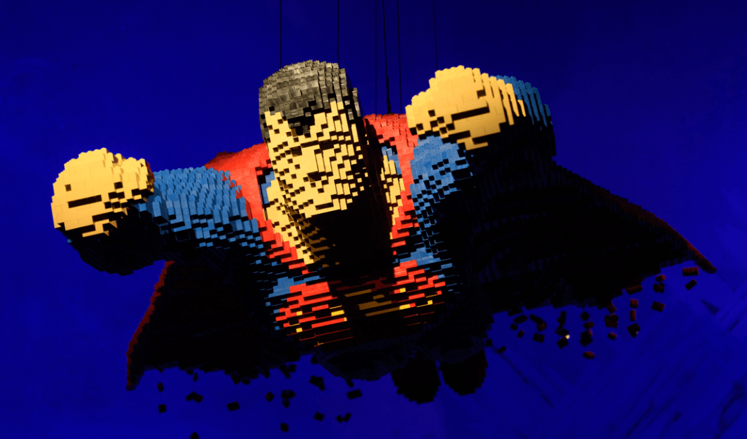 See 1 Million LEGO Bricks like you've never seen them before...