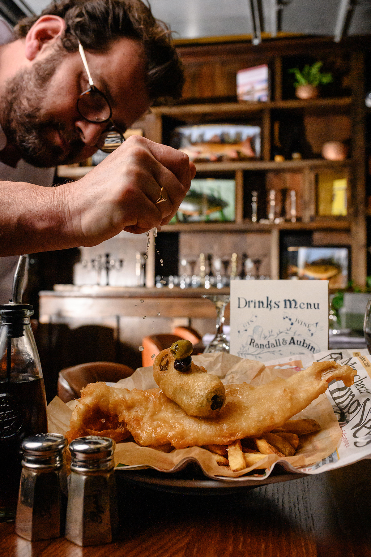 AwardWinning Heywood Ale Battered Haddock & Chips for £10 at Randall