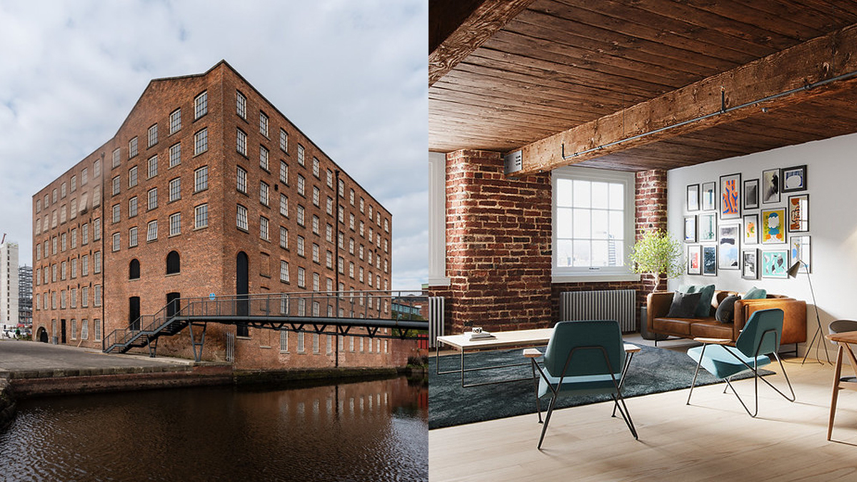 NEW IMAGES Ancoats Newest Grade II Listed Victorian Mill Apartments 