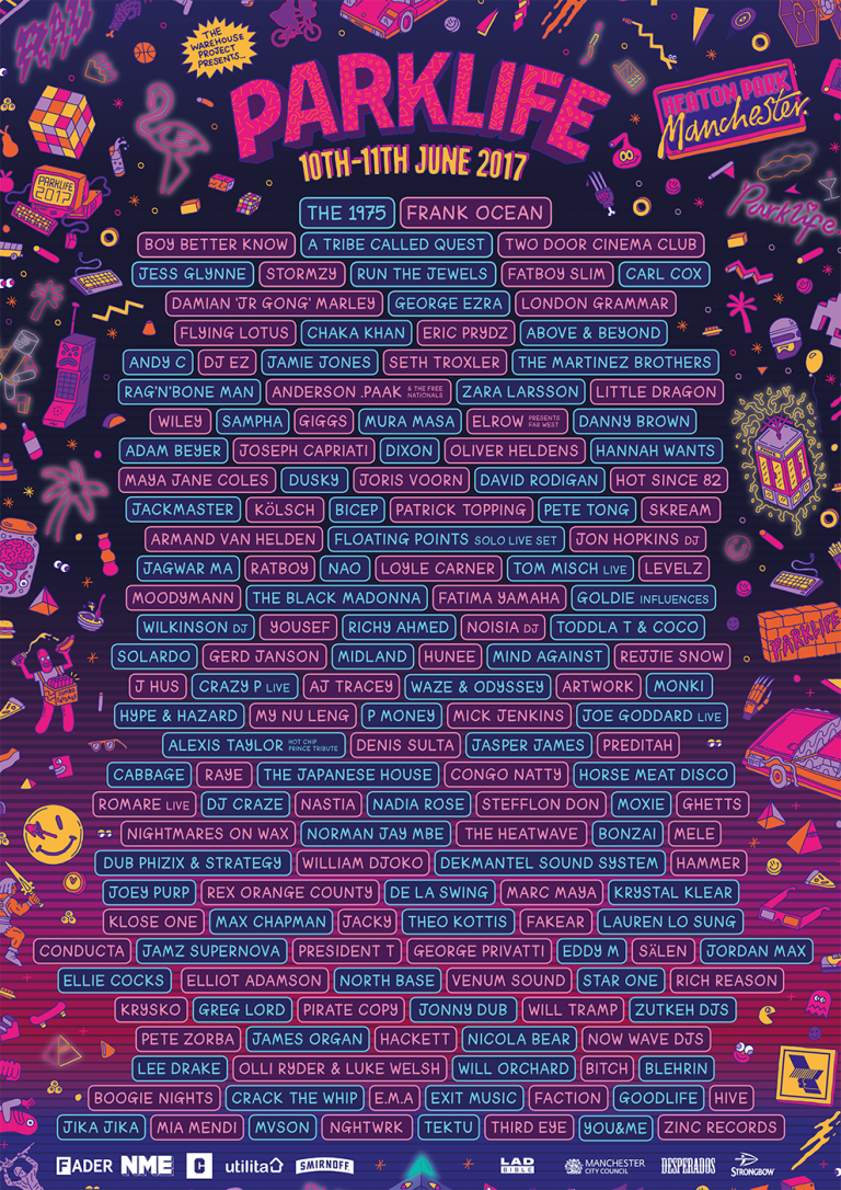 parklife line up saturday parklife line up saturday