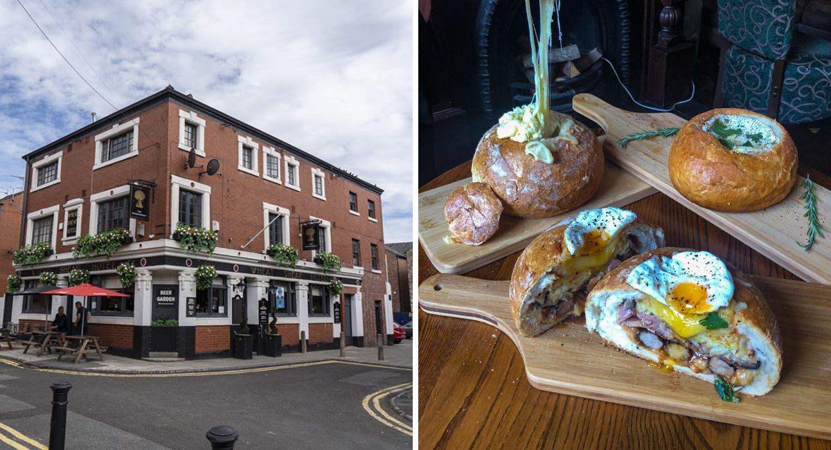 The Full English Breakfast stuffed into a Loaf at this Hidden Northern