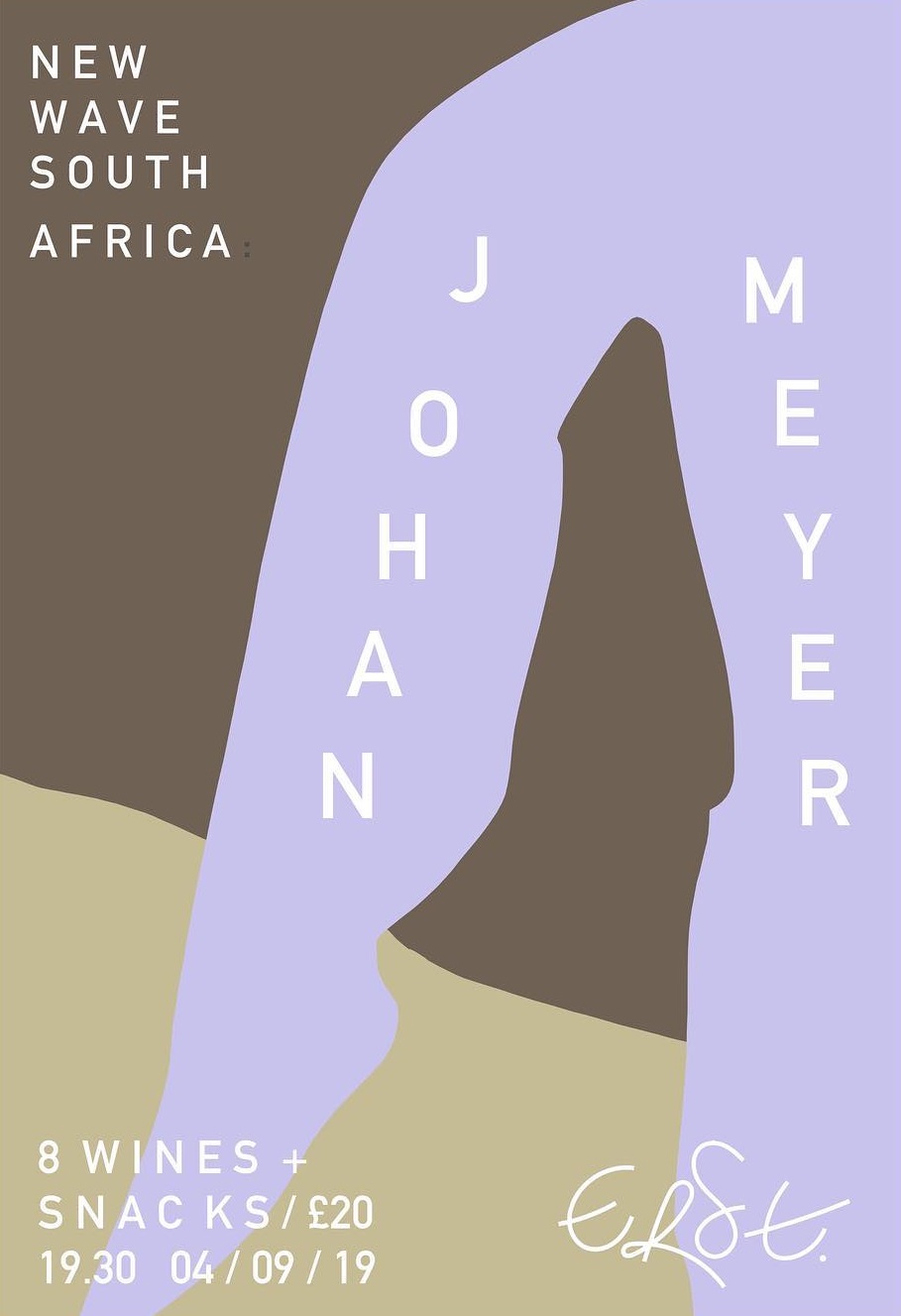 A tasting of 8 Wines with Johan Meyer (+ snacks) for £20 at Erst