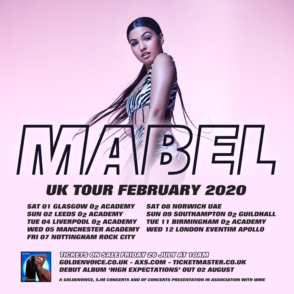 Mabel Manchester Best British Breakthrough Act, Mabel is coming to Manchester Academy ...
