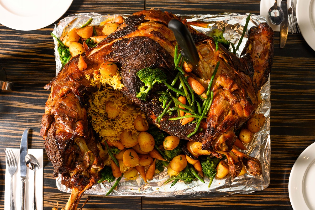 NOW DELIVERING Zouk's Spicy Whole Lamb Roast Dinner Manchester’s Finest