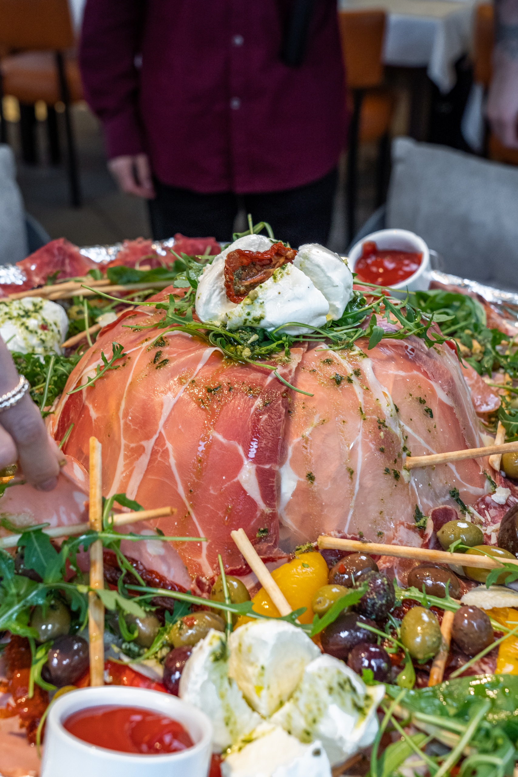 This restaurant is serving a GIANT 2ft Antipasti Manchester’s Finest