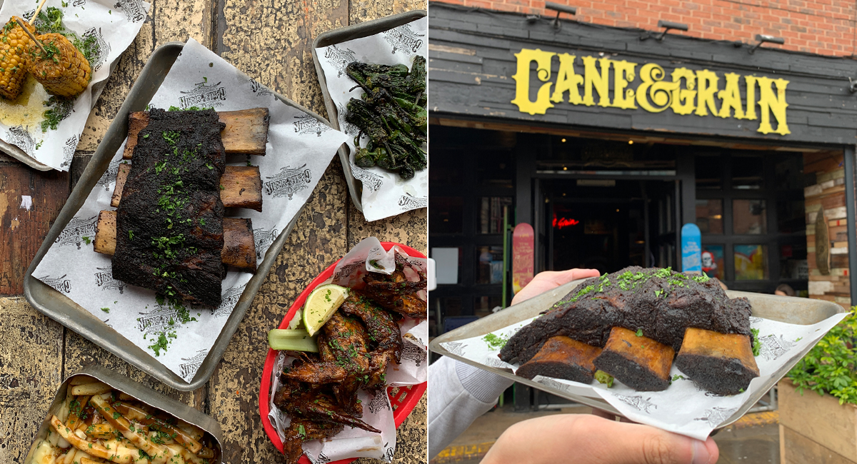 The BEST Ribs in Manchester Cane & Grain go back to basics with a NEW MENU Manchester’s Finest