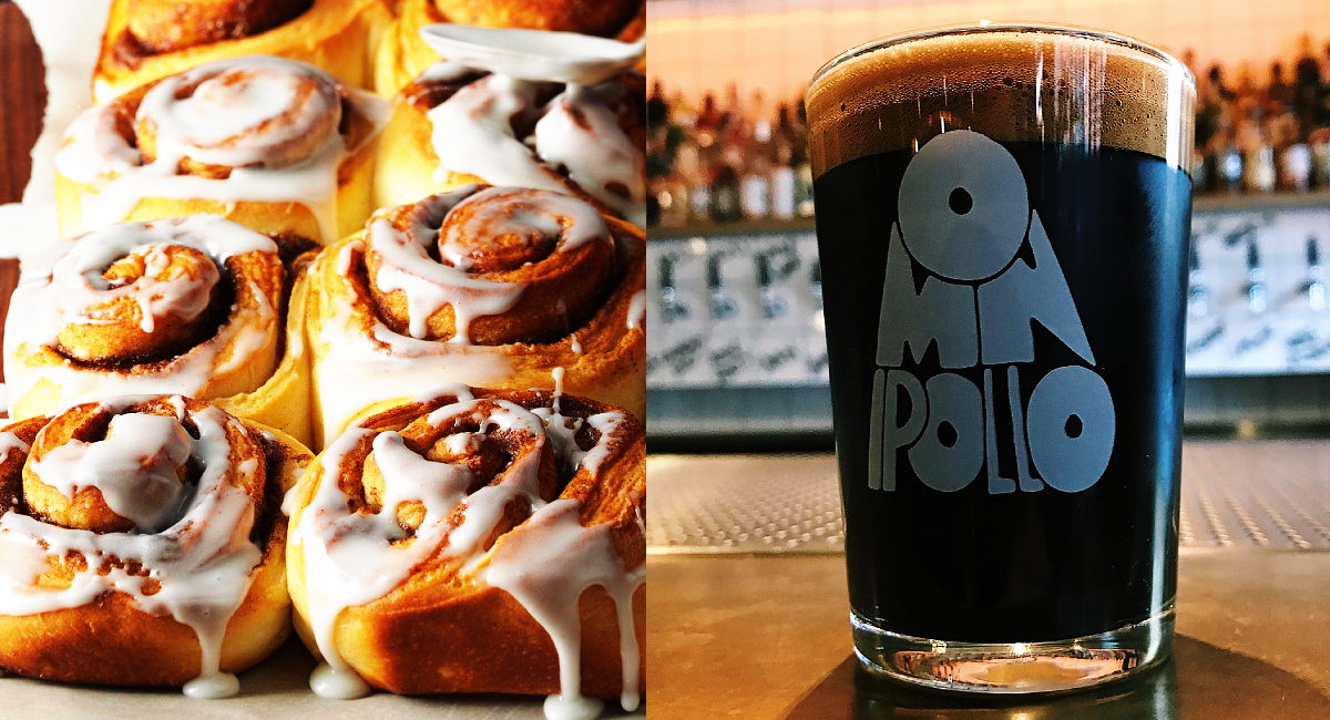 Get your hands on a Rum & Maple Cinnamon Rolls Beer... Manchester’s