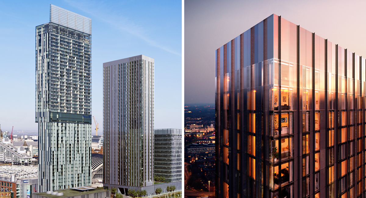 NEW DEVELOPMENT Manchester's new 40Storey Tower Manchester’s Finest