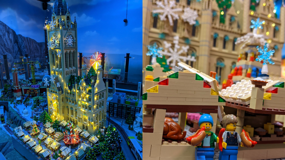 Manchester's (LEGO) Christmas Light Switch On Manchester’s Finest