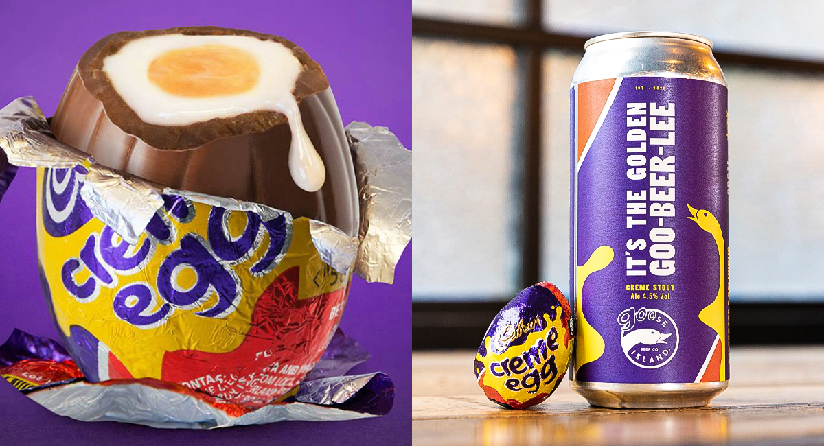 Goose Island create a Cadbury's CREME EGG BEER!! Manchester’s Finest