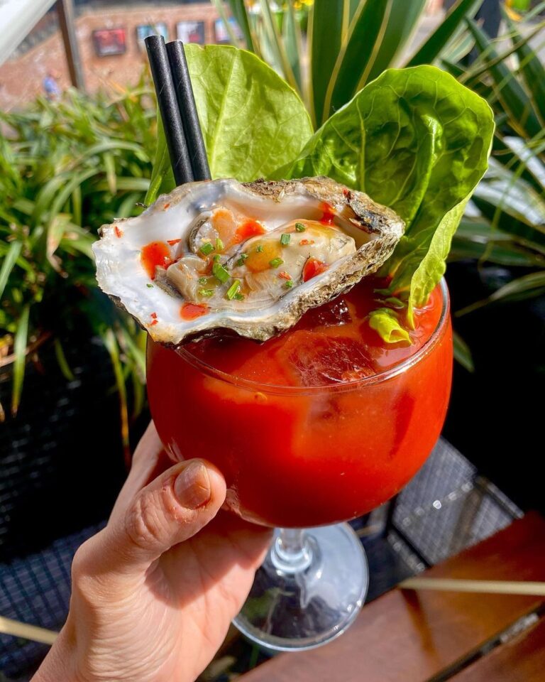 The Ultimate Hangover Cure A Bloody Mary with Oysters! Manchester’s