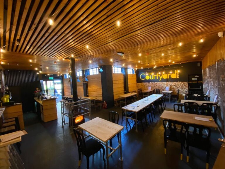 The Secret Booze & Street Food Courtyard Hidden Away in Royton