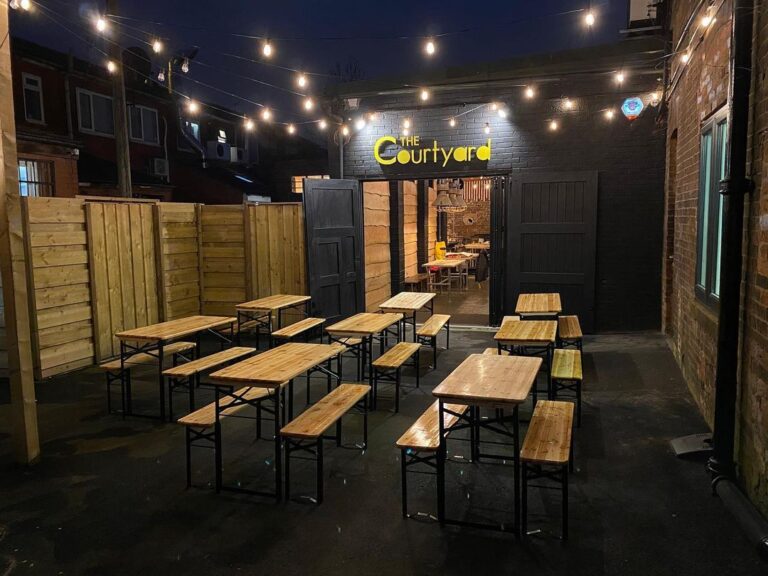 The Secret Booze & Street Food Courtyard Hidden Away in Royton