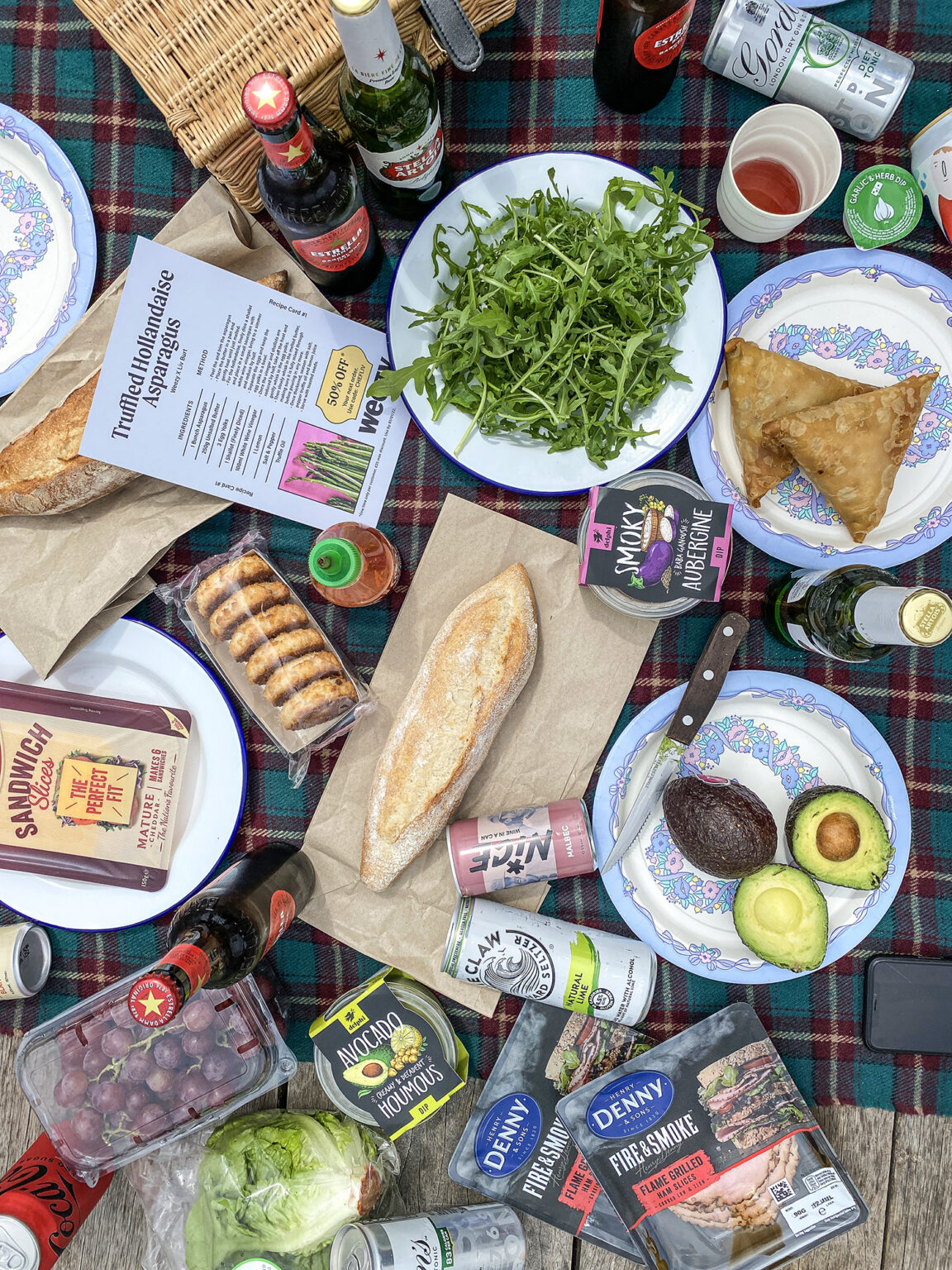 Have a Picnic ANYWHERE with Manchester's 15minute Supermarket Delivery