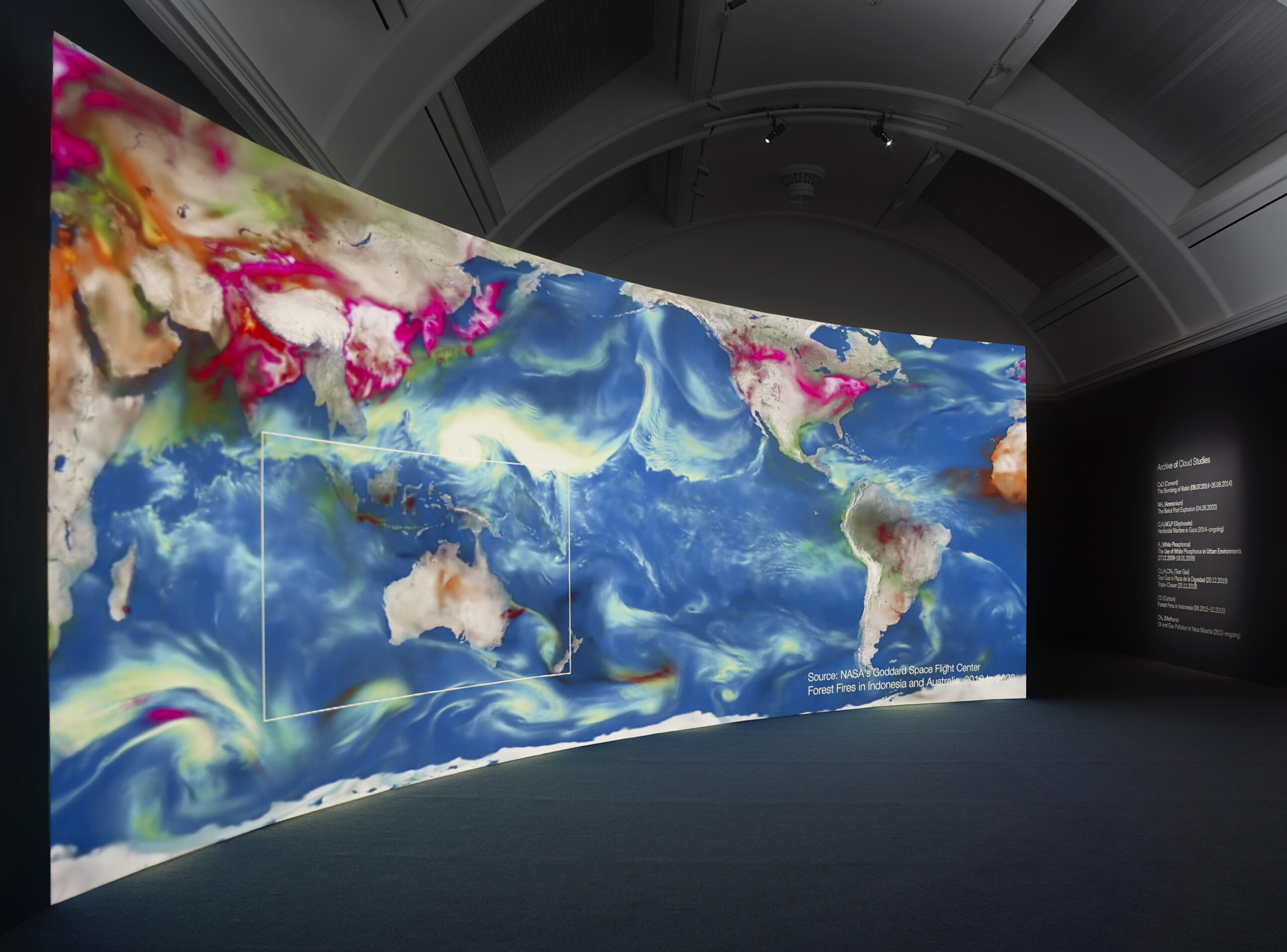 Forensic Architecture's 'Cloud Studies' at The Whitworth