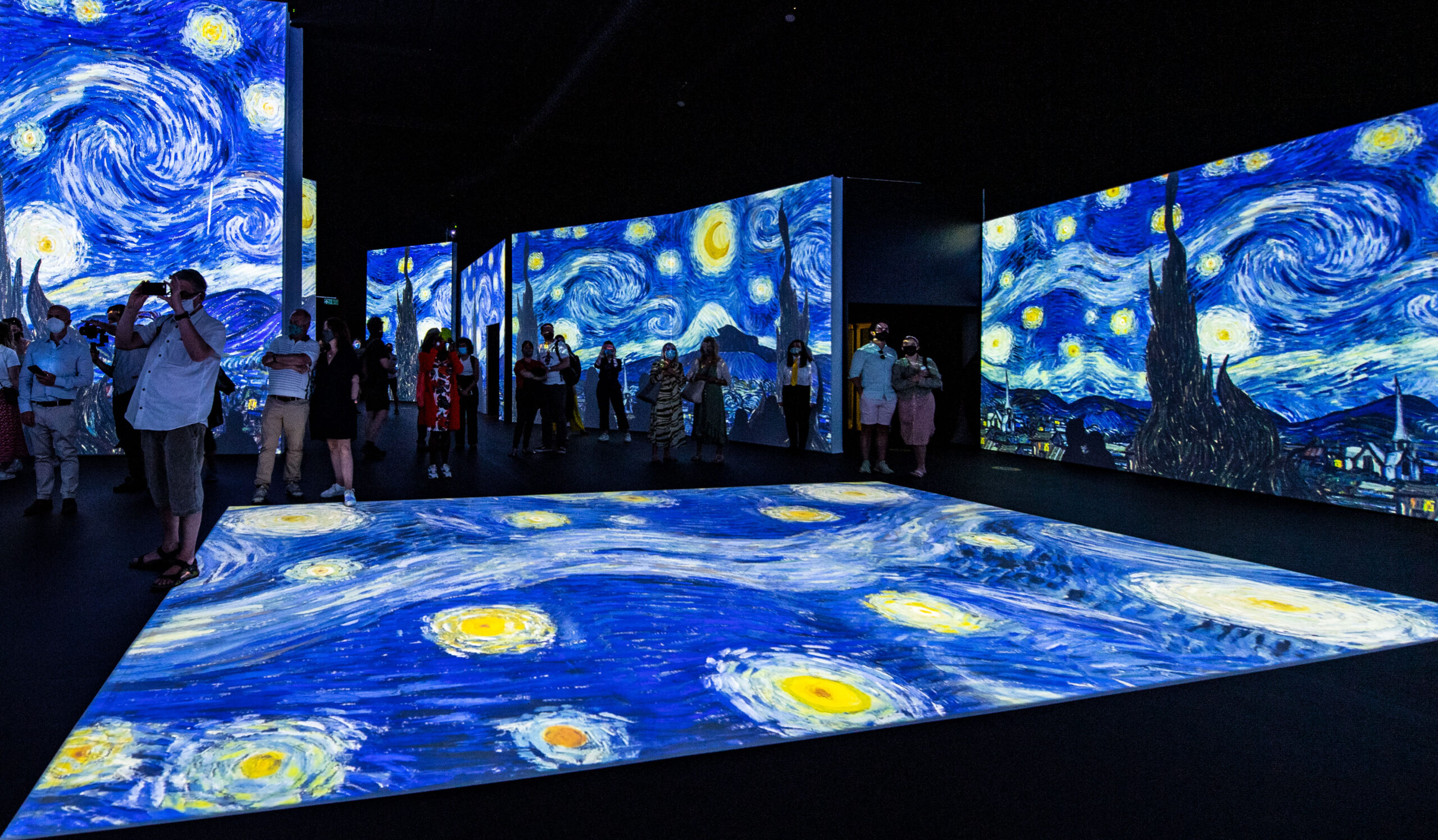 Van Gogh Alive runs at MediaCity until the end of January 2022