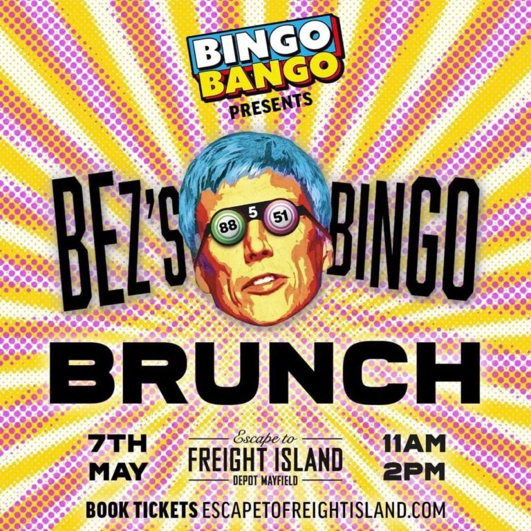 There's a Bottomless Bingo Brunch with Bez coming to Escape to Freight