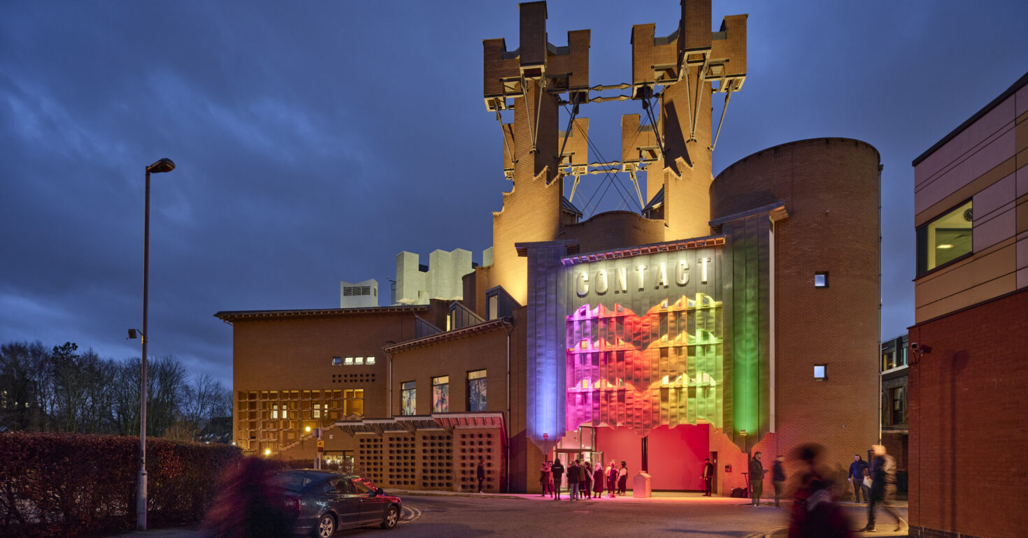 Contact Theatre’s new interior fitout by Architects Sheppard Robson