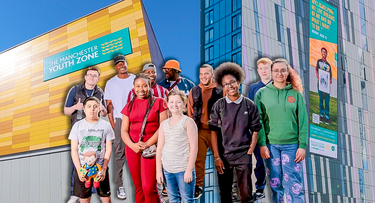 Manchester Youth Zone celebrates 10 Years with Portrait Display of the