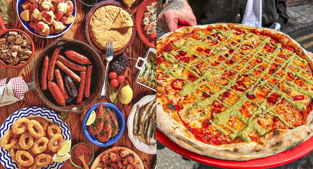 Crazy Pedro's launch Spanish Tapas Pizza topped with Chorizo, Peppers & Jamón Croquettes