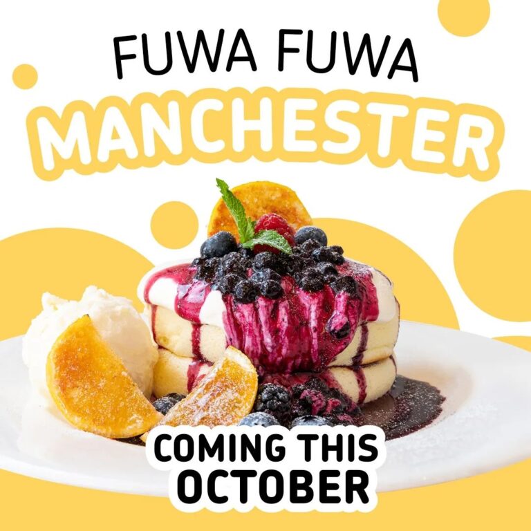 COMING SOON Manchester's First Japanese Soufflé Pancake Cafe