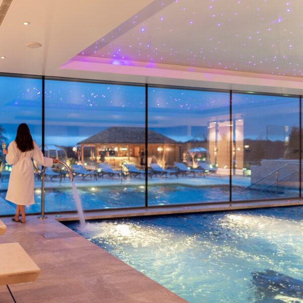 Luxury spa near Manchester with outdoor hot tubs named best in UK