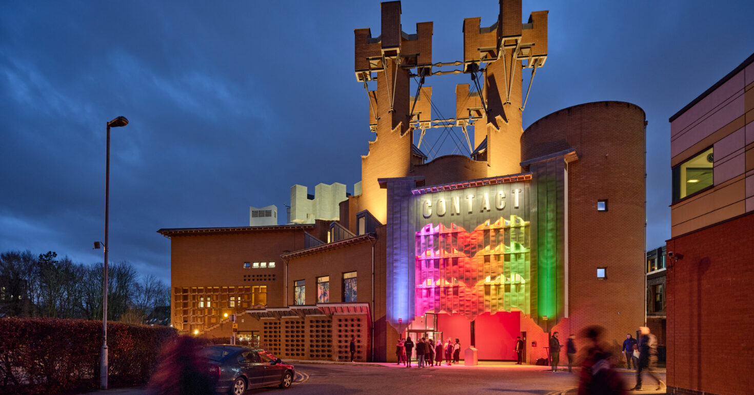 Contact Theatre’s new interior fitout by Architects Sheppard Robson