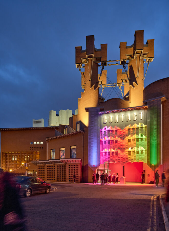 Contact Theatre’s new interior fitout by Architects Sheppard Robson