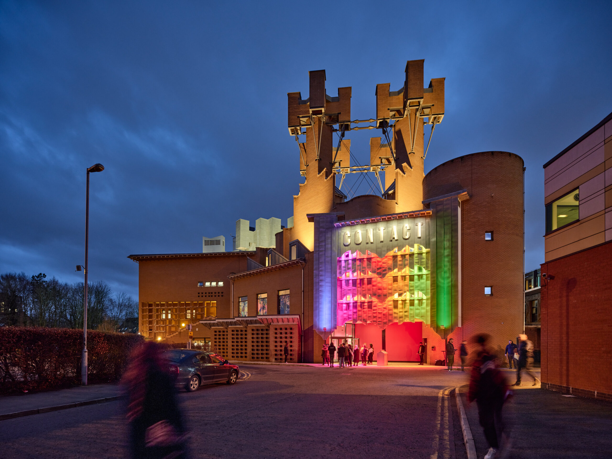 Contact Theatre’s new interior fitout by Architects Sheppard Robson