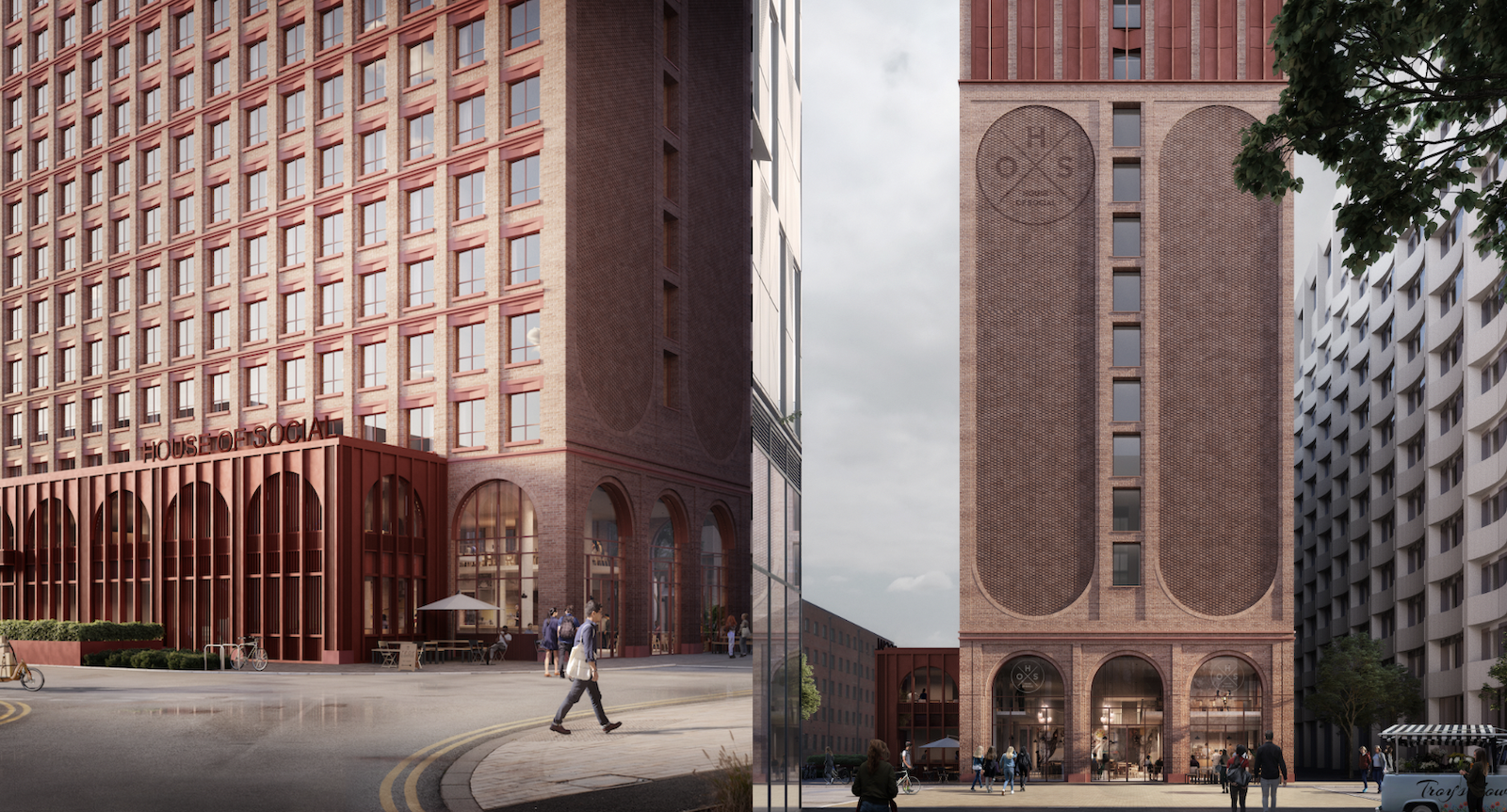 Yet another food hall for Manchester - this time on First Street ...