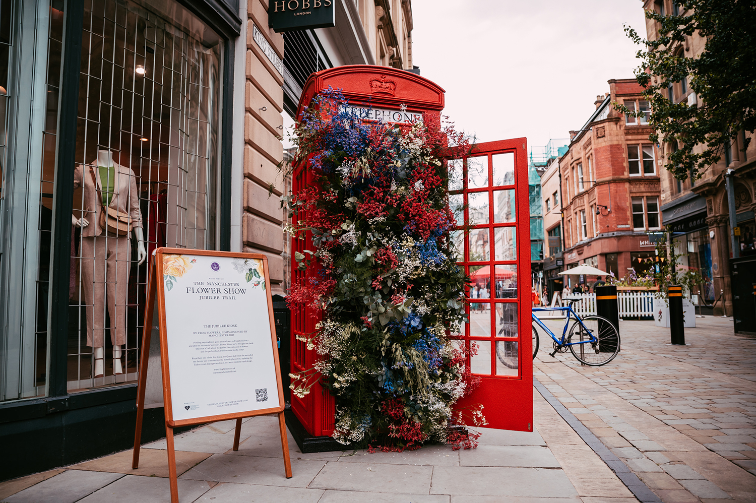 The Manchester Flower Festival is taking over the city at the end of