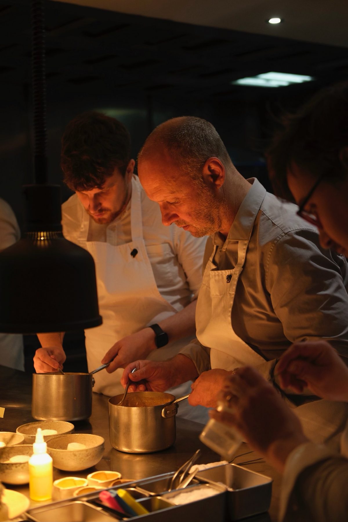 Tom Barnes and Simon Rogan