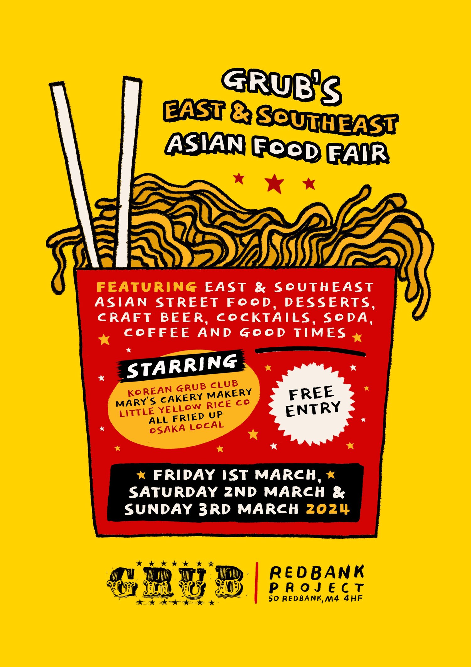 East & Southeast Asian Street Food Fair Manchester’s Finest