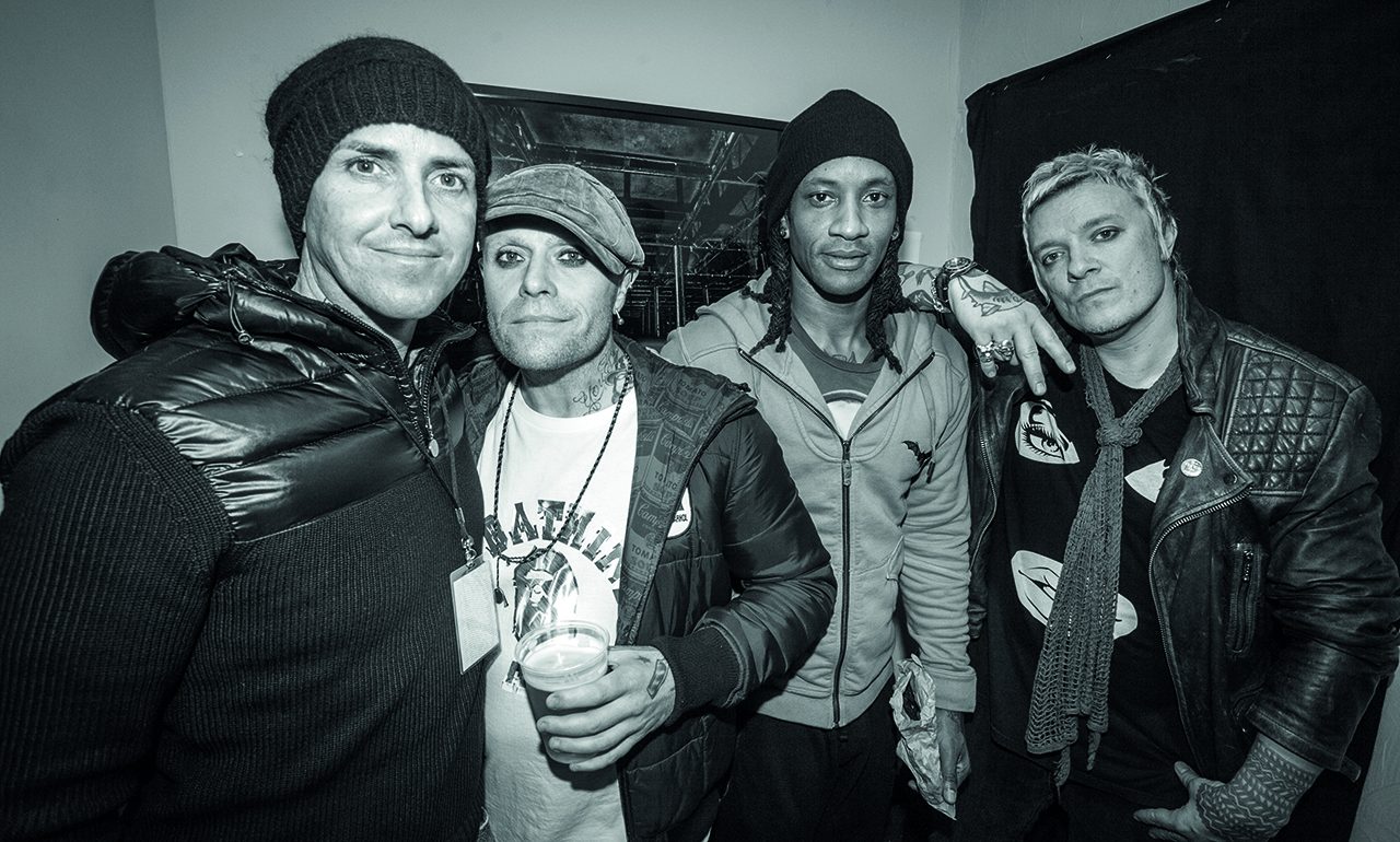 Sacha Lord with The Prodigy
