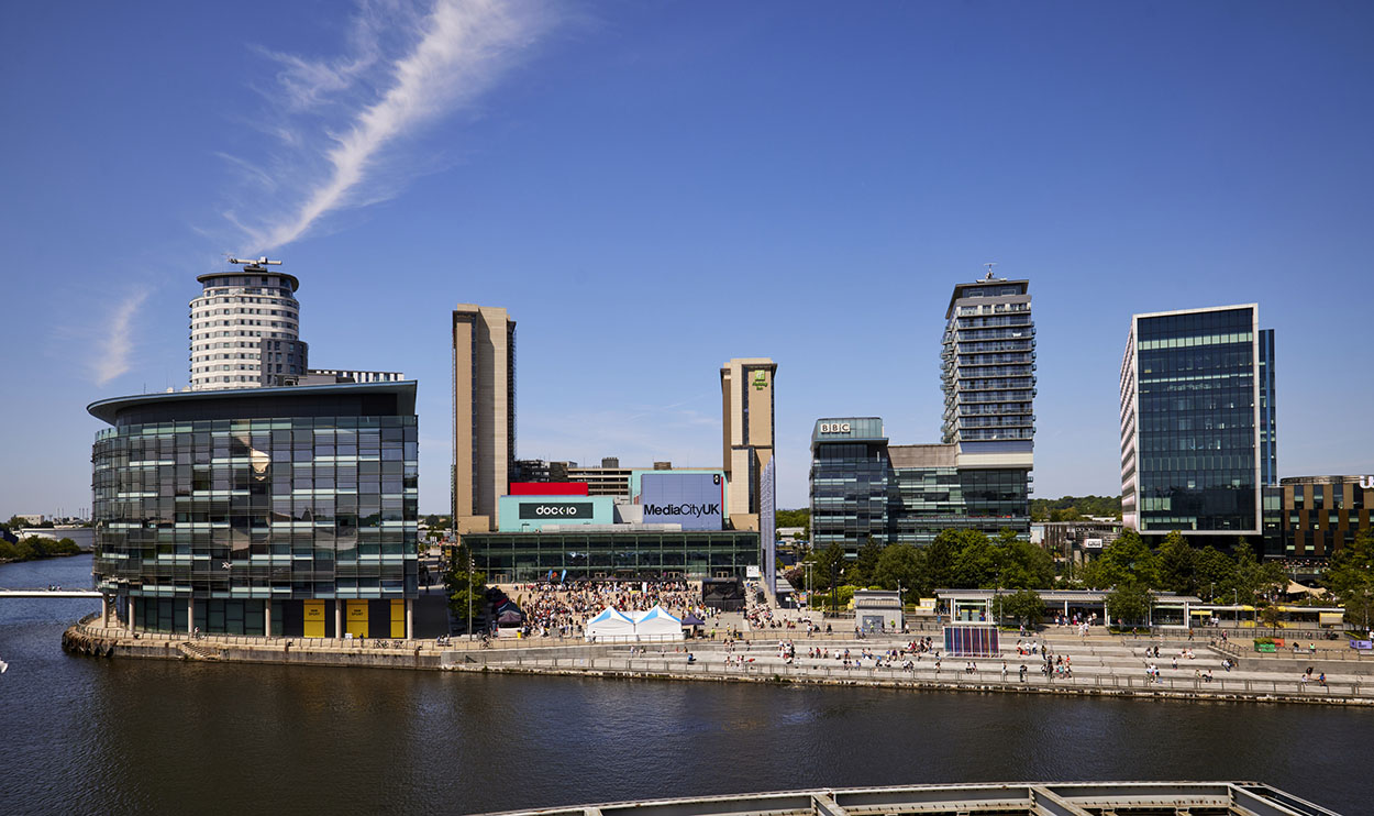 WE Invented the Weekend at Salford Quays, MediaCityUK