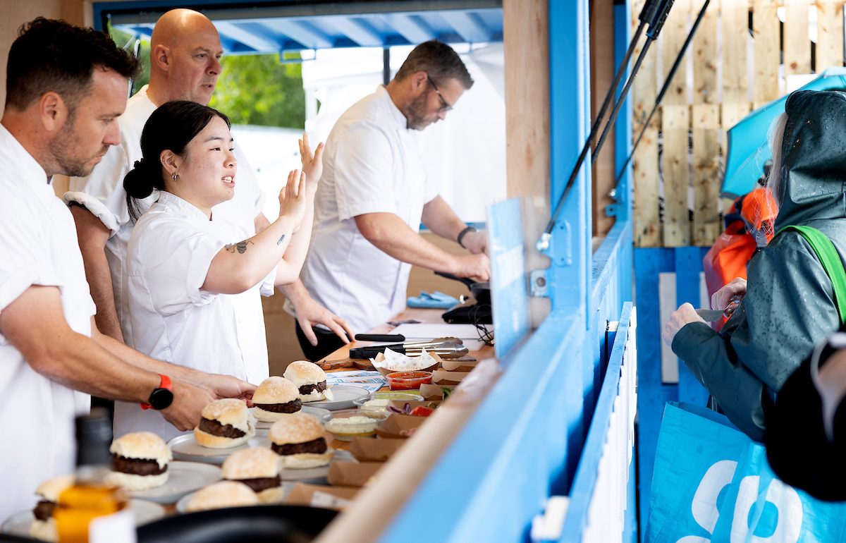 Co-op Food festival at Potters Field Park, London 15/6/24