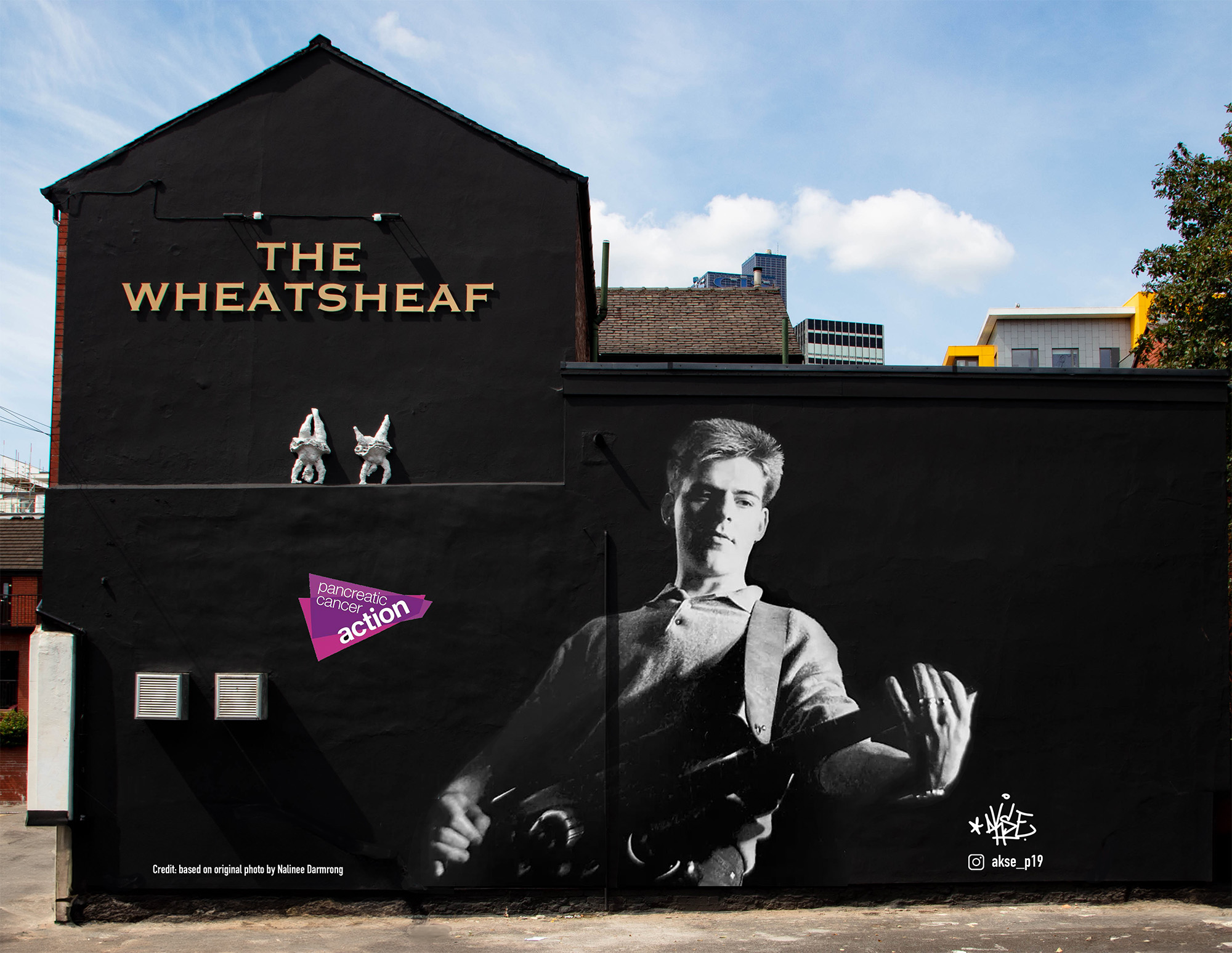 Andy Rios Muralist Crowdfunder launched for permanent mural of Andy Rourke - Manchester’s ...