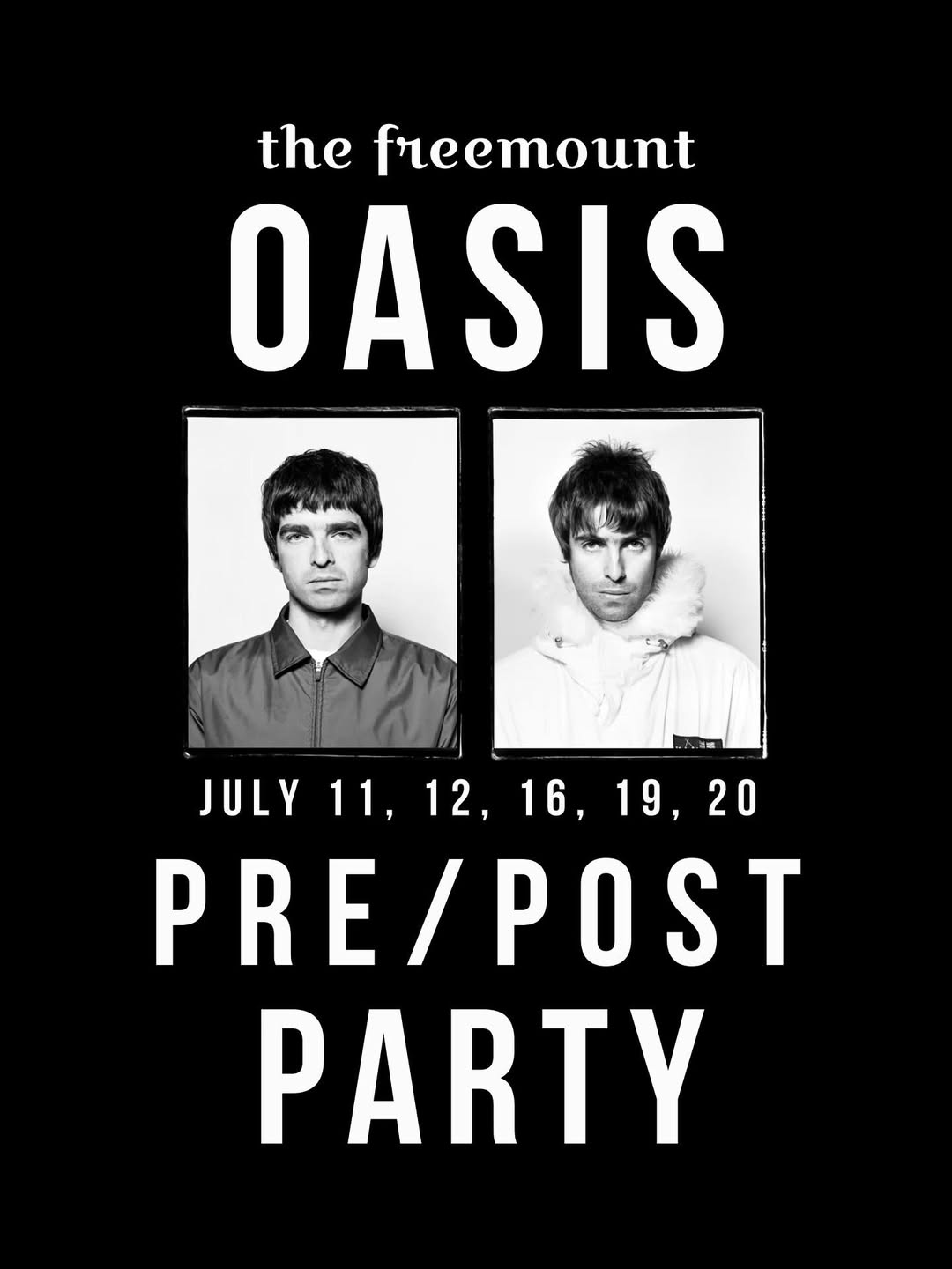 oasis poster