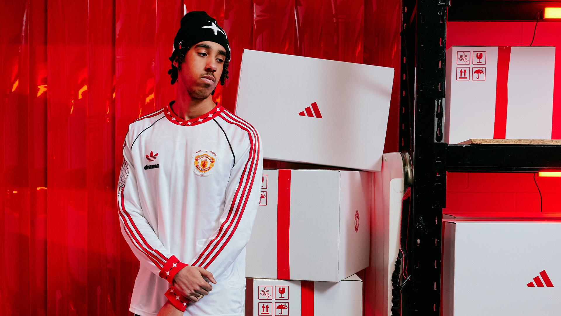 adidas Manchester United × drama call Drama Call Presents First Real Look at Manchester United