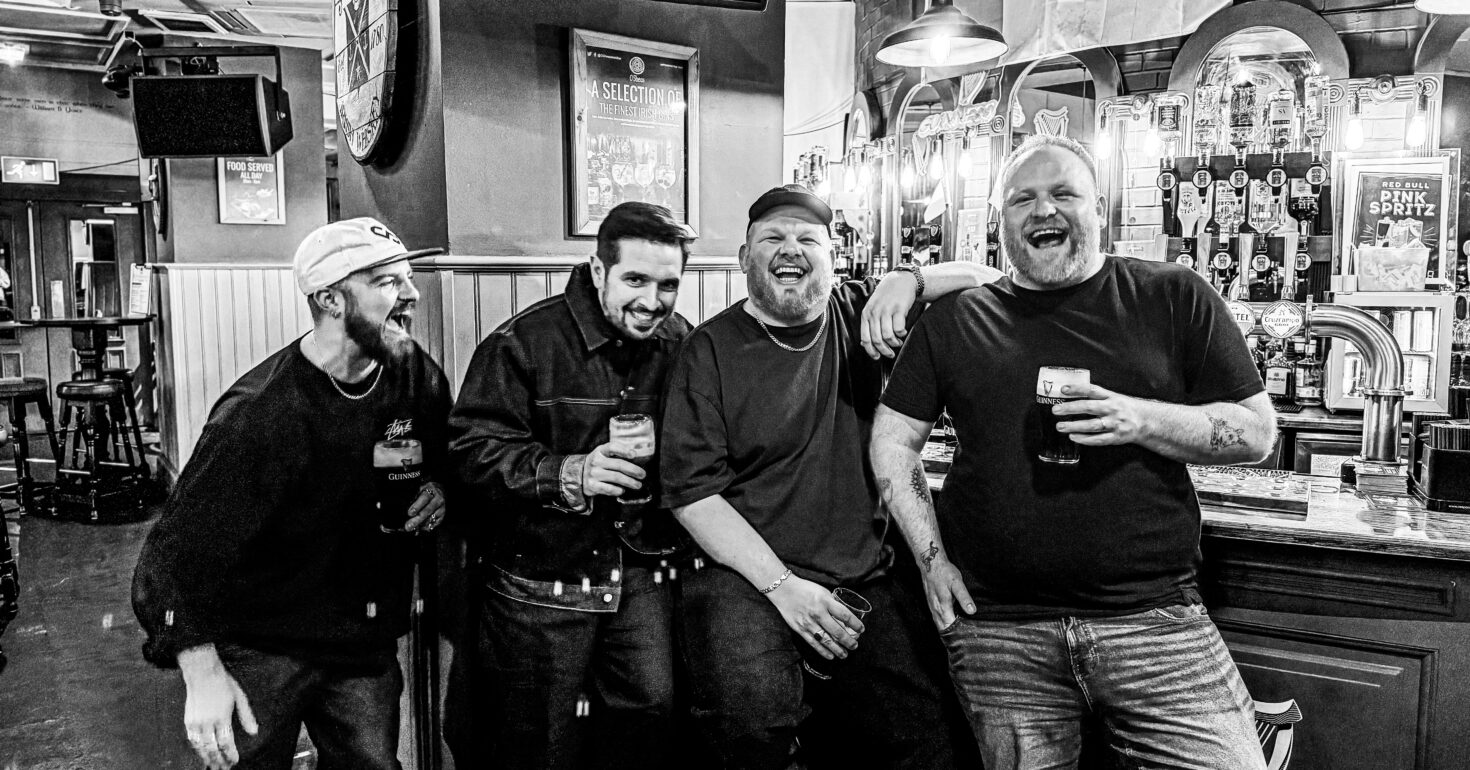 V.Goode Pies team, Tom Fastiggi, Owain Williams, Sam Grainger and Shuan Moffat