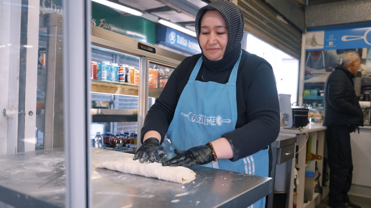 Turkish Gozleme Bury Market