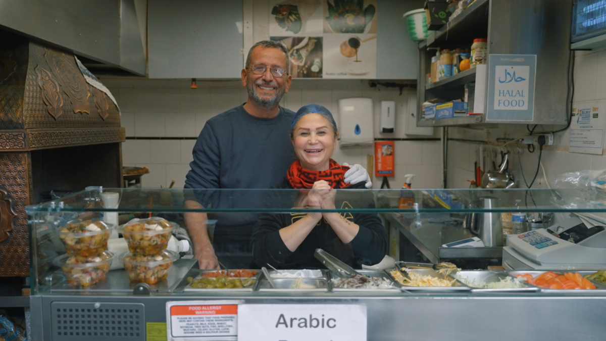 Falafels and more Bury Market