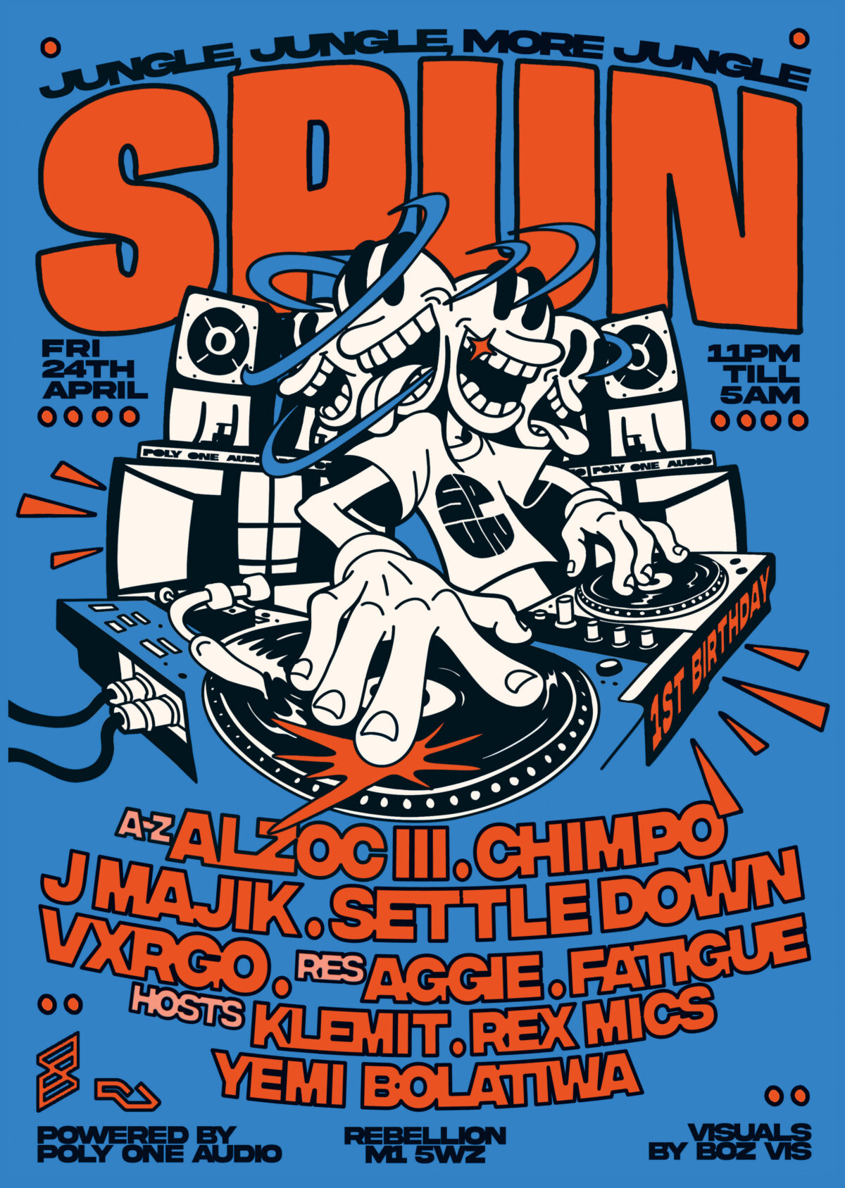 Spun